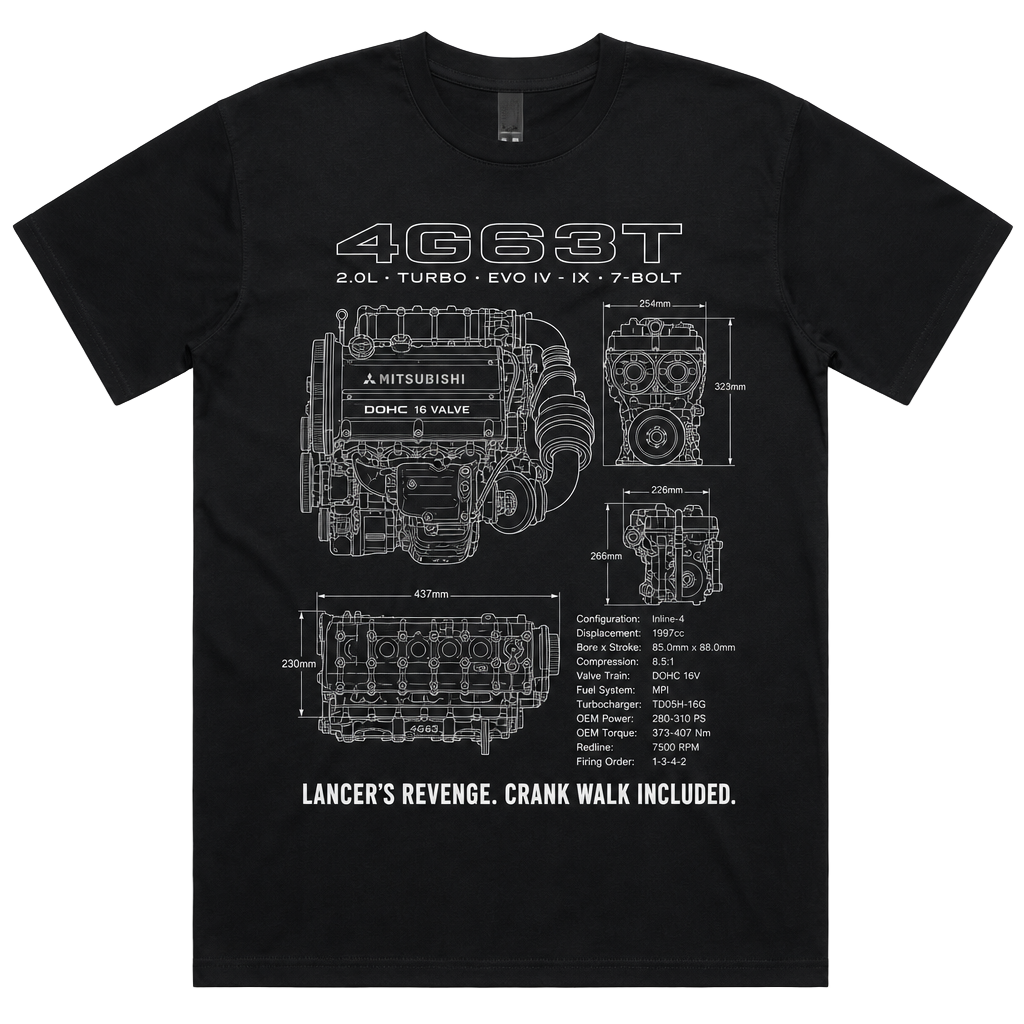 4G63T Spec Tee