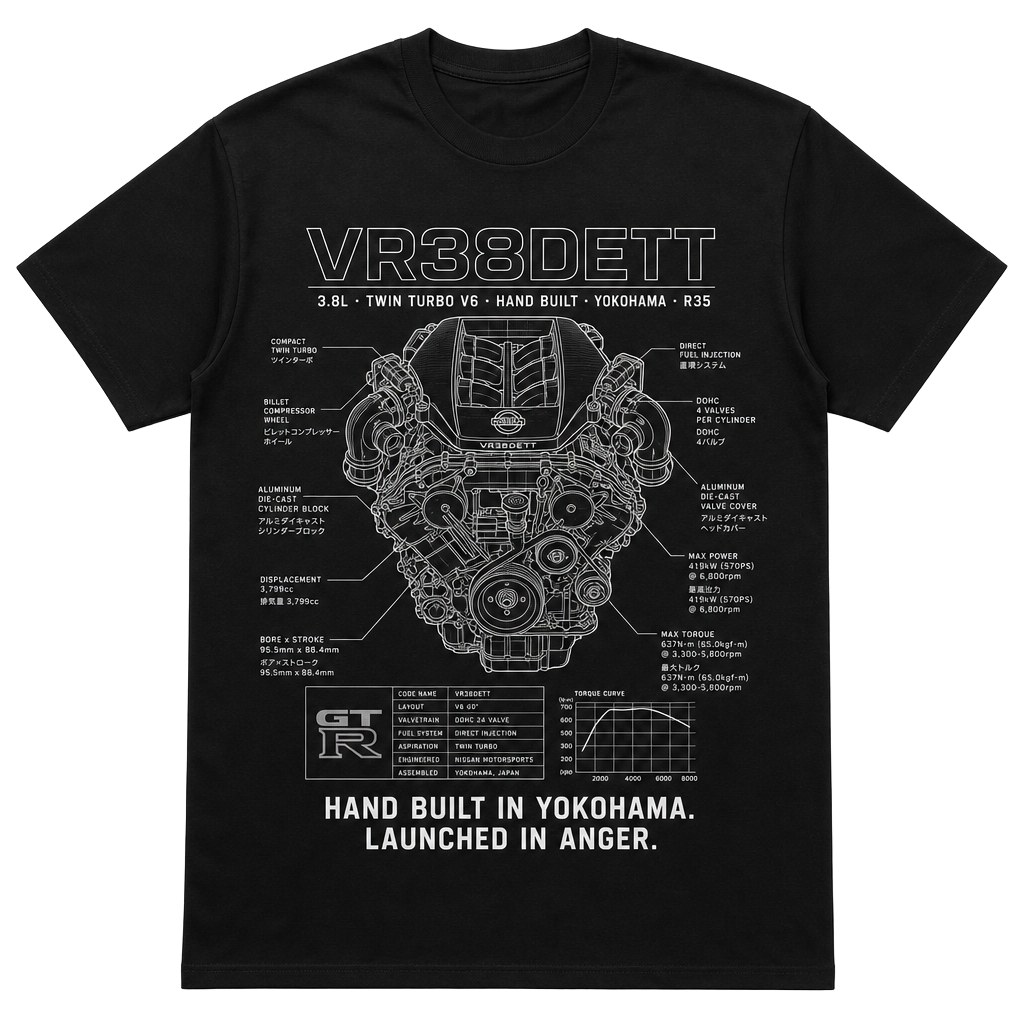 VR38DETT Spec Tee
